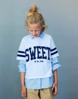 The new society - teens - daylily t-shirt - pure cloud
