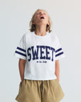 The new society - teens - daylily t-shirt - pure cloud