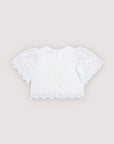 The new society - sakura blouse - pure cloud
