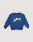 The new society - tilo sweatshirt - deep sea blue