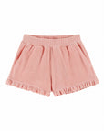 Emile et Ida - ruffled terry shorts - blossom