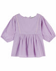 Emile et Ida - cotton voile blouse - wisteria