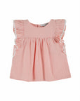 Emile et Ida - ruffled gingham blouse - vivi
