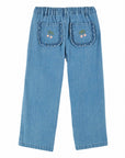 Emile et Ida - pockets denim trousers - light denim