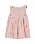 Emile et Ida - baby - embroiedered dress - macaron