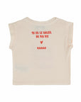 Emile et Ida - mothers day t-shirt - cream