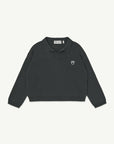 Main story - knit polo - phantom
