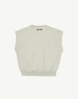 Main story - sweat tank - ecru melange