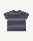 Main story - loose tee - peacoat stripe