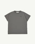 Main story - oversized tee - plum kitten