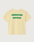 American Vintage - fizvalley t-shirt - creme anglaise