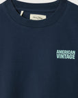 American Vintage - gixy t-shirt - navy