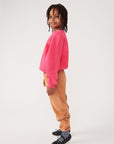 American Vintage - izubird sweatshirt - hortensia fluo