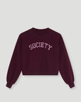 The New Society - teens - lea sweatshirt - winetasting