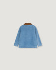 The New Society - Ridge denim jacket - mid blue denim