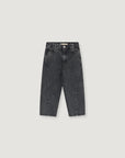 The New Society - denim twist trousers - moonless night