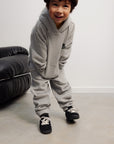 The New Society - TNS logo joggers - grey melange