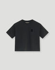 The New Society - teens - logo t-shirt - moonless night