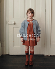 Emile et Ida - doudou cardigan - lac