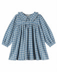Emile et Ida - volant dress - carreaux celestine