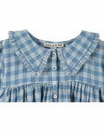 Emile et Ida - volant dress - carreaux celestine