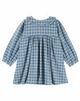 Emile et Ida - volant dress - carreaux celestine