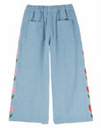 Emile et Ida - denim torusers - tulipe blue