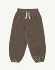 Main Story - balloon velours joggers - roast