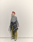 Main Story - polo top - grey melange