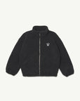 Main Story - teddy fleece jacket - black