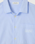 American Vintage - eluabird shirt - blue stripes