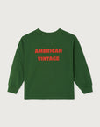 American Vintage - fizvalley longsleeve t-shirt - feuillage