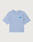 American Vintage - ykobow crop t-shirt - givre