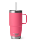 Yeti - rambler - insulated straw mug - 739ml - tropical pink