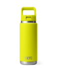 Yeti - rambler - insulated straw bottle - 532ml - firefly yellow
