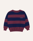 the campamento - kids - Blue Stripes Sweatshirt