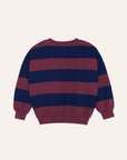 the campamento - kids - Blue Stripes Sweatshirt
