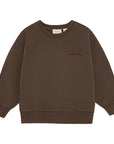 Brunobruno nation - norah sweatshirt - bison brown