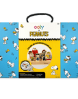 Ooly x peanuts - color in wooden scene kit