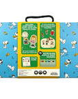 Ooly x peanuts - color in wooden scene kit