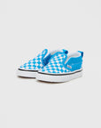 Vans - classic slip-on - checkerboard - blue & white