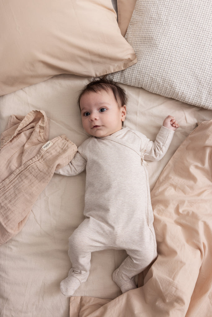 maramar - rubetta - modal onesie - light beige melange