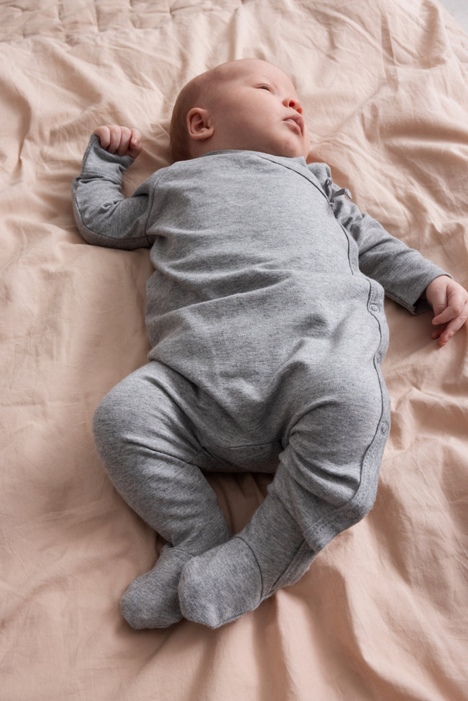 maramar - rubetta - modal onesie - light grey melange