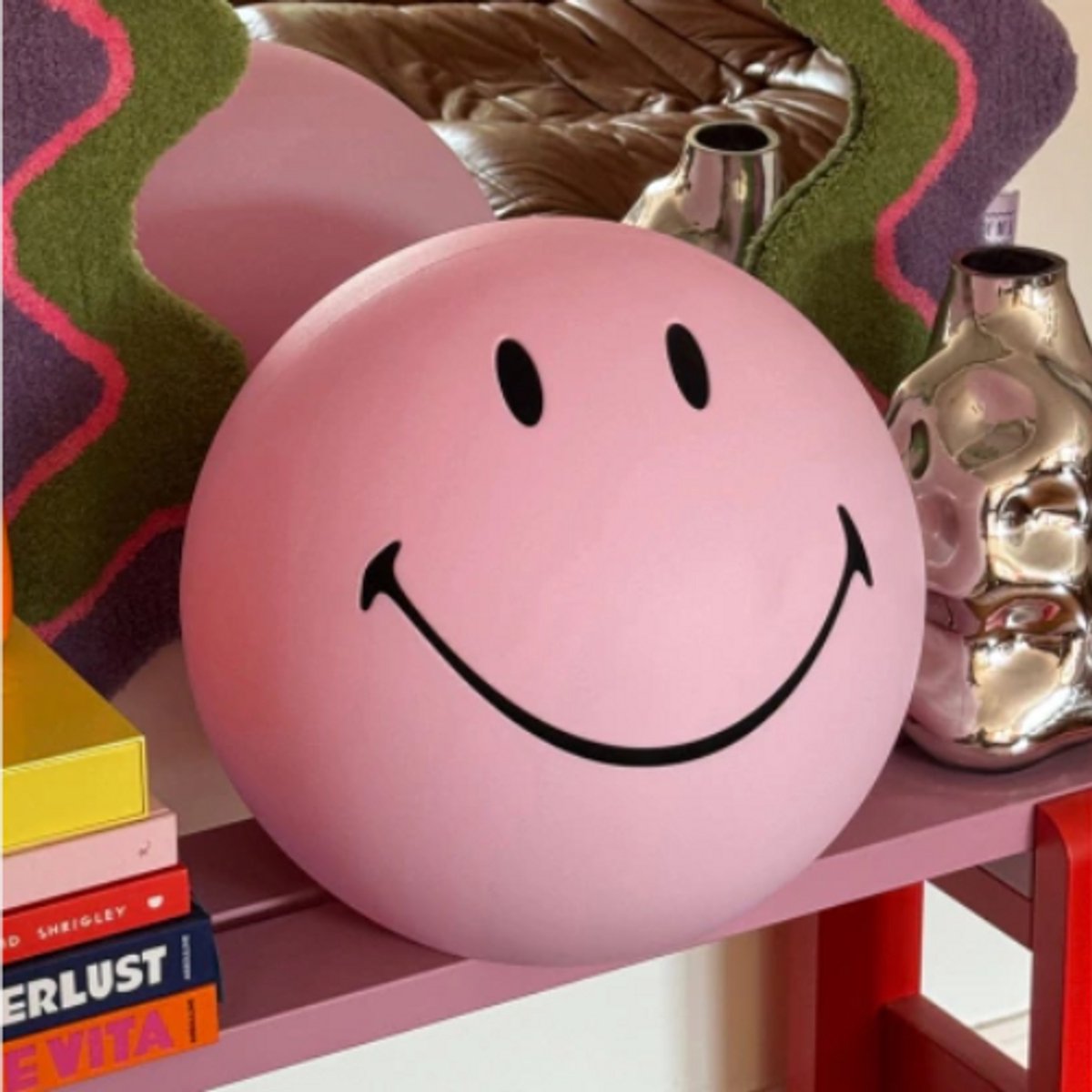 Mr Maria - smiley XL light - pink