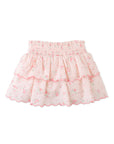 Gingersnaps - Bea Skort with Smocked Bodice & Embroidered Scallop