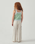 Gingersnaps - Gabriella Top with Cross-Stitch Embroidery & Scalloped Edges