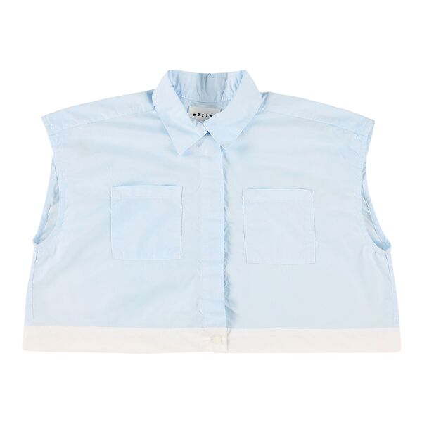 Morley - Xirena - prisma sleeveless cropped shirt - delicate blue