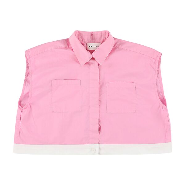Morley - Xirena - prisma sleeveless cropped shirt - frost