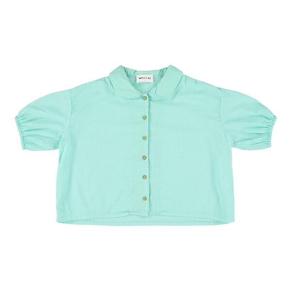 Morley - Xanon - glam crop shirt - icegreen