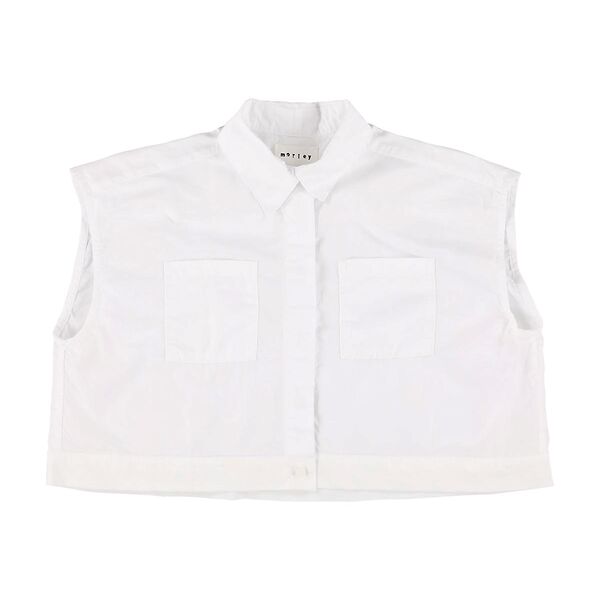 Morley - Xirena - prisma sleeveless cropped shirt - white